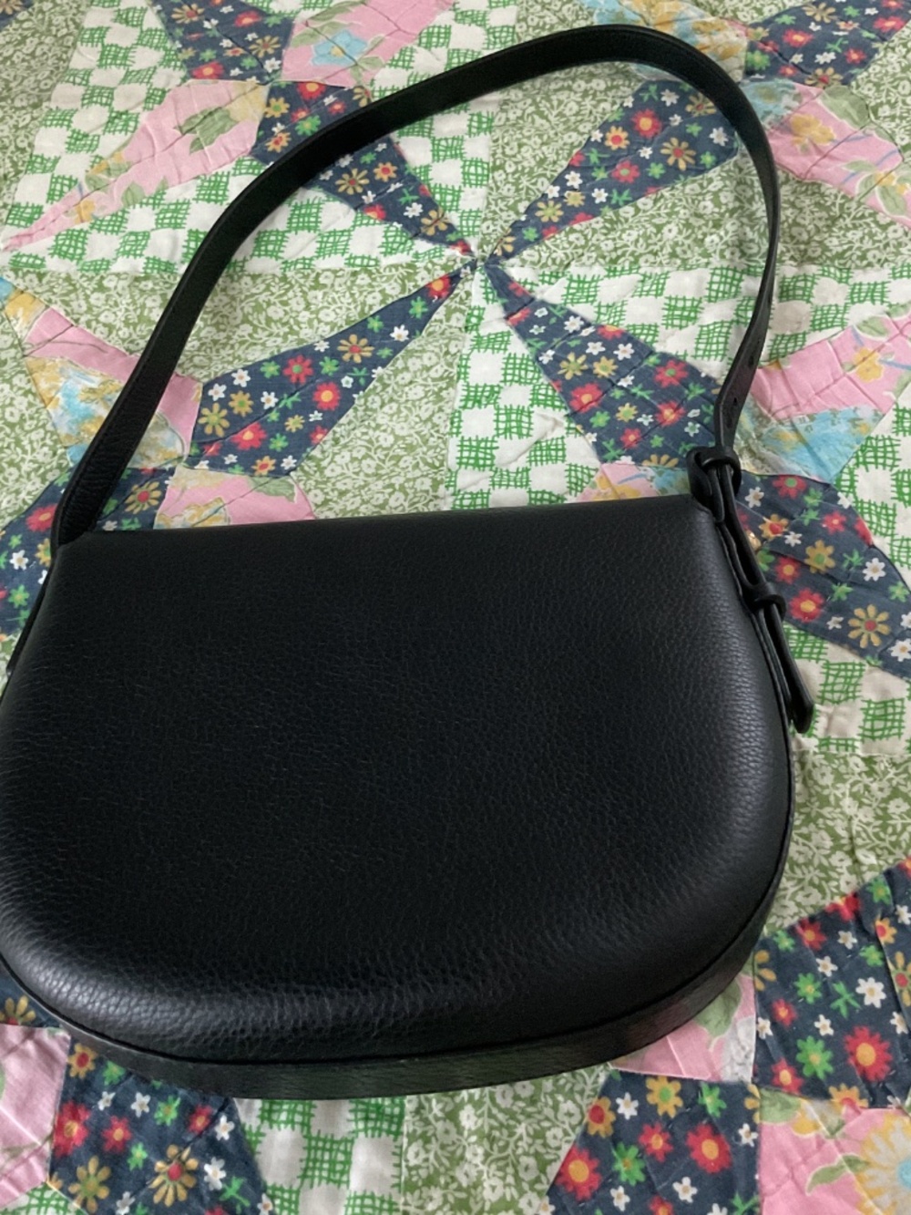 SALE! NWOT Madewell Dakota Saddle Bag True Black - Picture 4 of 4